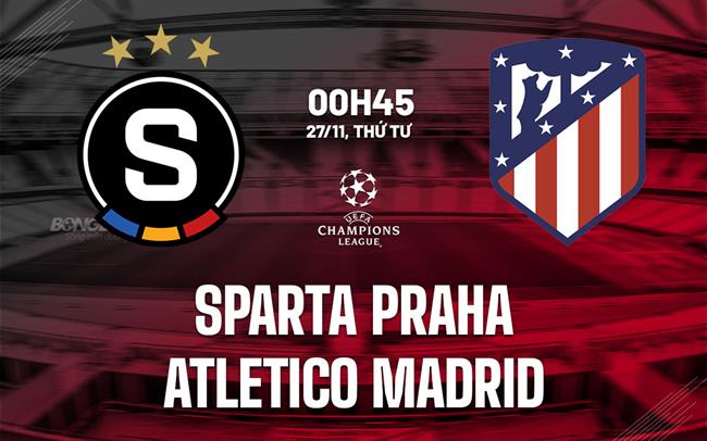 Sparta Prague vs Atletico de Madrid